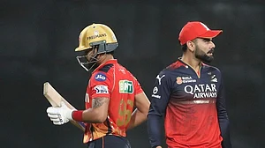 AP : Punjab Kings captain Shreyas Iyer and Royal Challengers Bengaluru's Virat Kohli in picture.