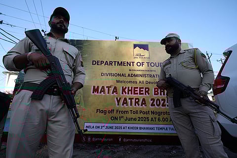 Security for Kheer Bhawani Mela