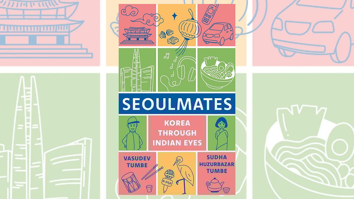 Publisher: ‎ Juggernaut  : Book cover: Seoulmates: Korea Through Indian Eyes