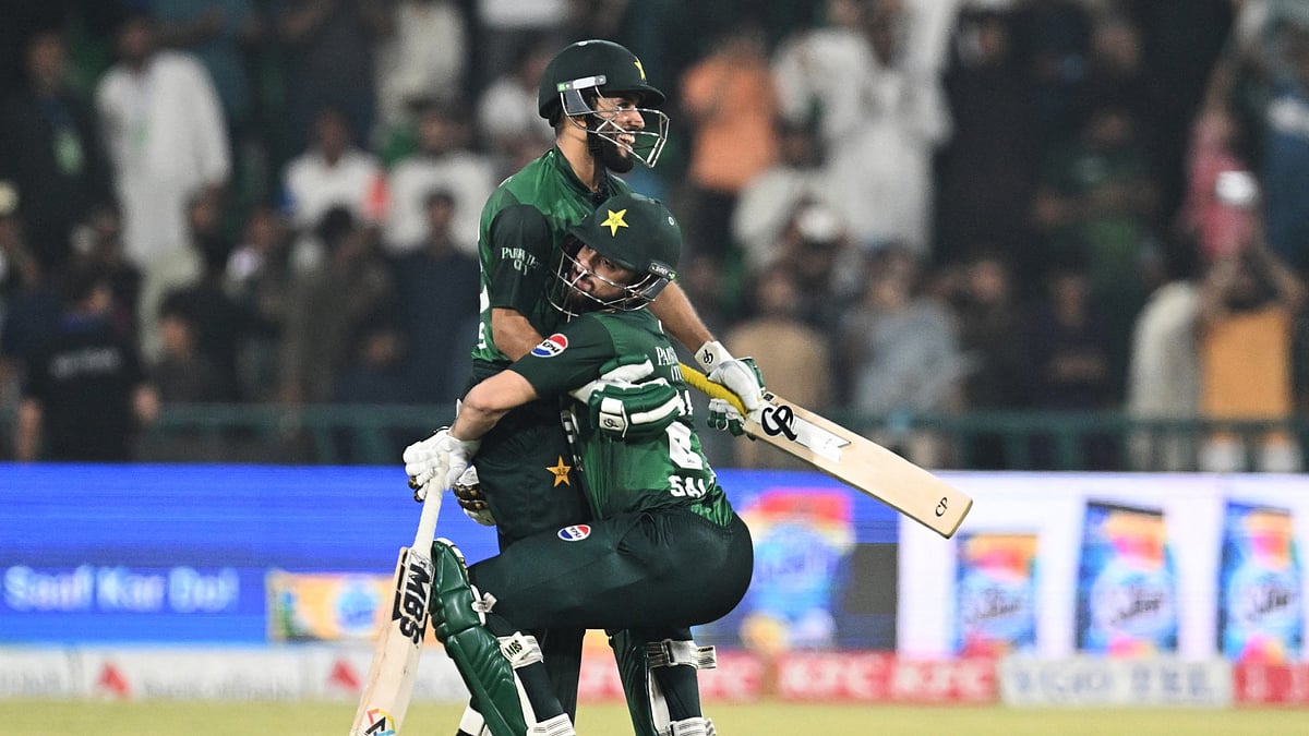 Pakistan's Mohammad Haris