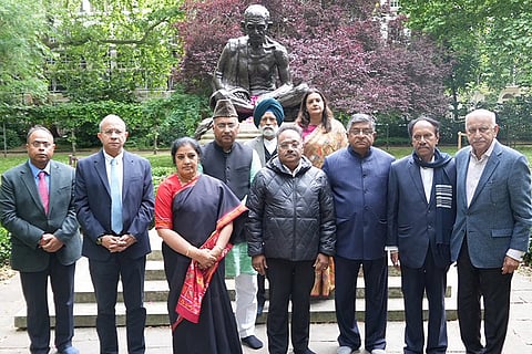 Multi-party delegation in UK