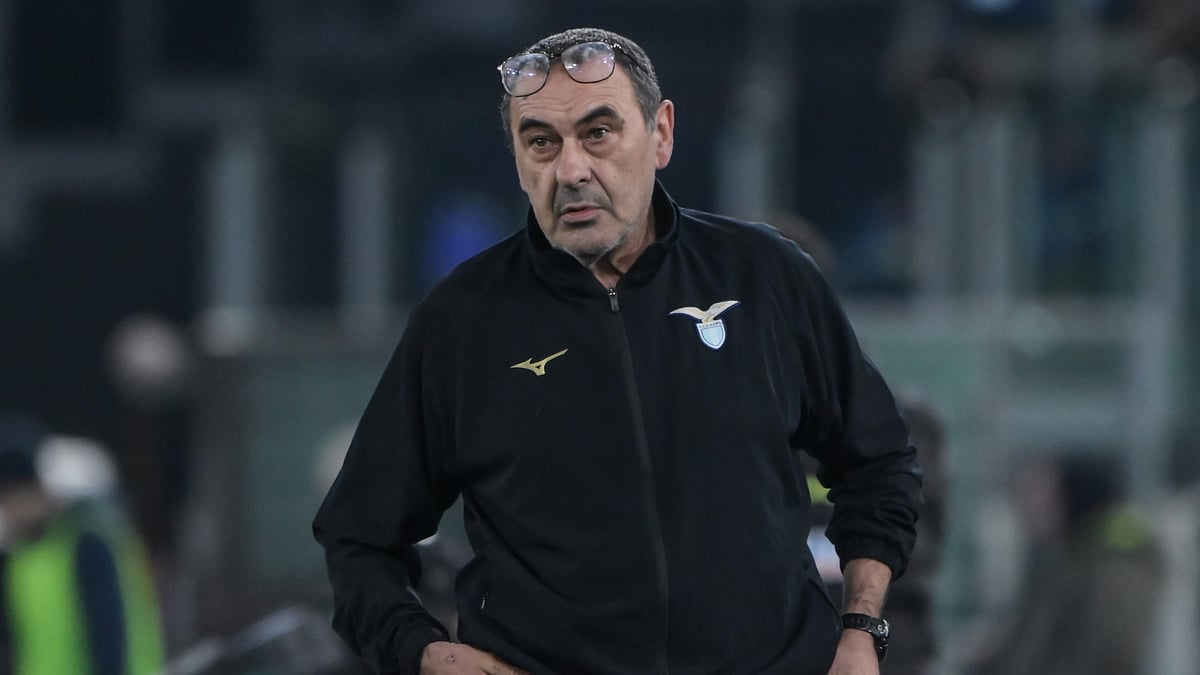 Lazio head coach Maurizio Sarri