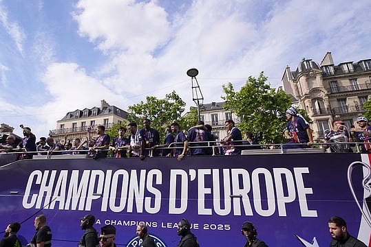 Paris Saint-Germain Victory Parade Lights Up Paris After Historic Champions League Triumph