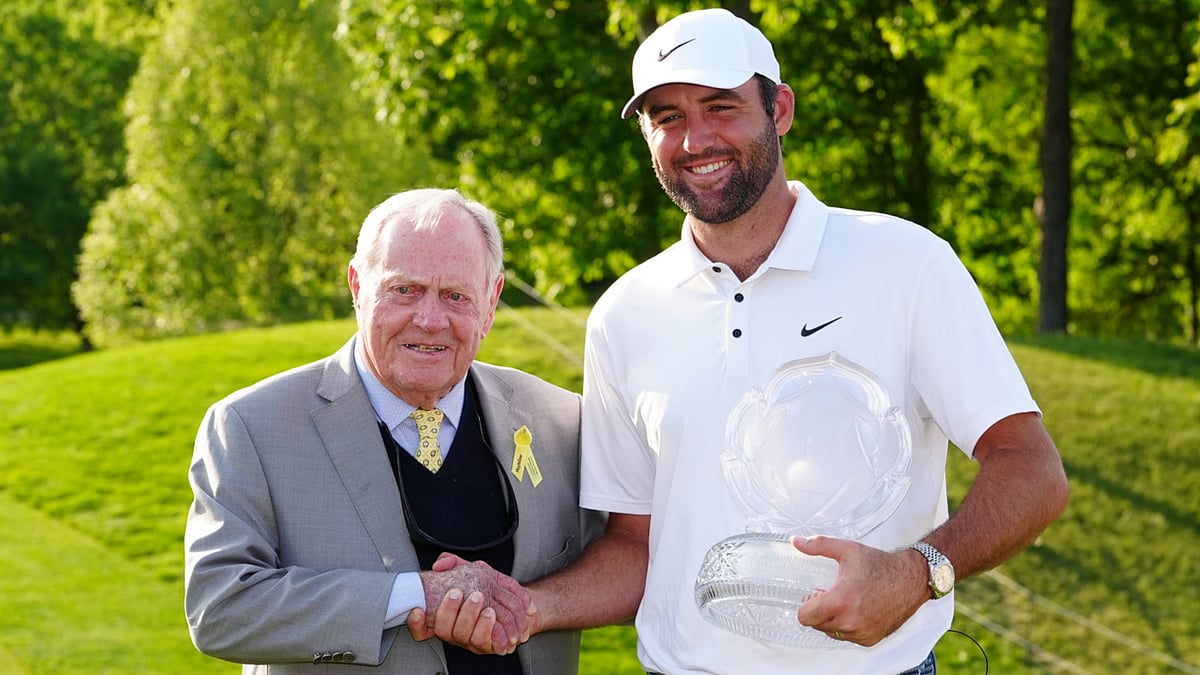 Jack Nicklaus says Scottie Scheffler plays like him.