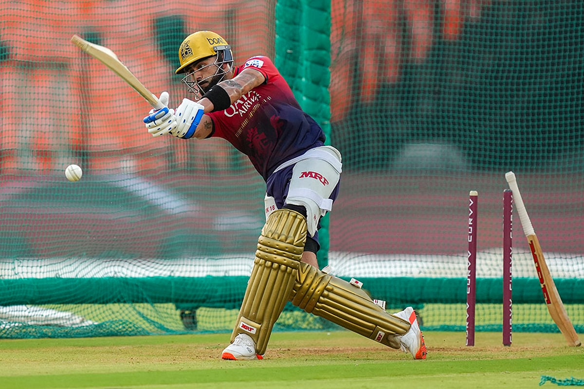 IPL 2025 Final Royal Challengers Bengaluru's training session: Virat Kohli