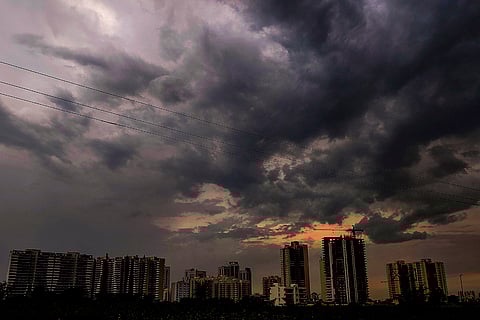 Cloudy day in Gurugram