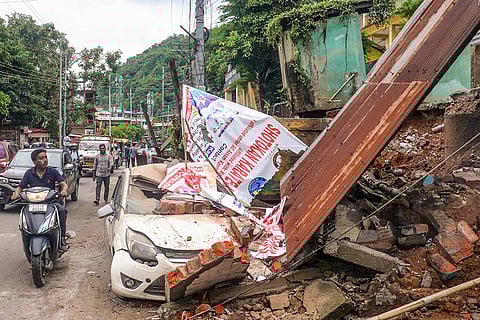 Weather: Damage after rain in Guwahati