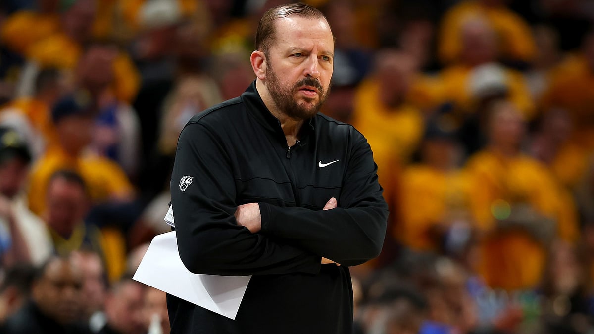 File : The New York Knicks have fired Tom Thibodeau after five seasons.