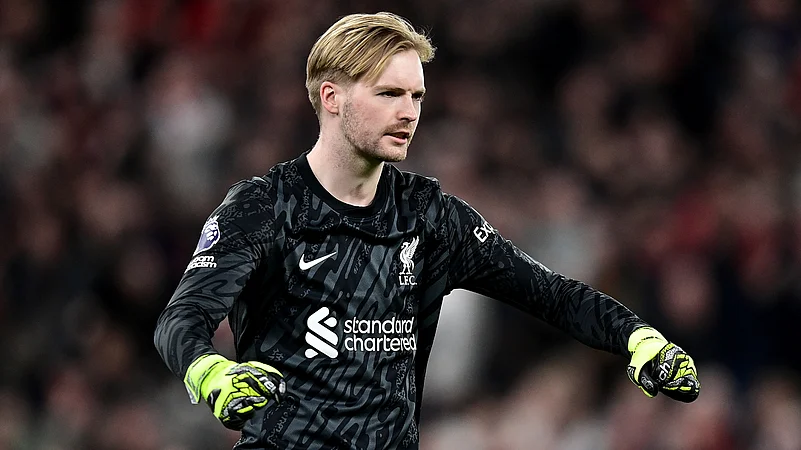 Caoimhin Kelleher has left Liverpool as a Premier League winner