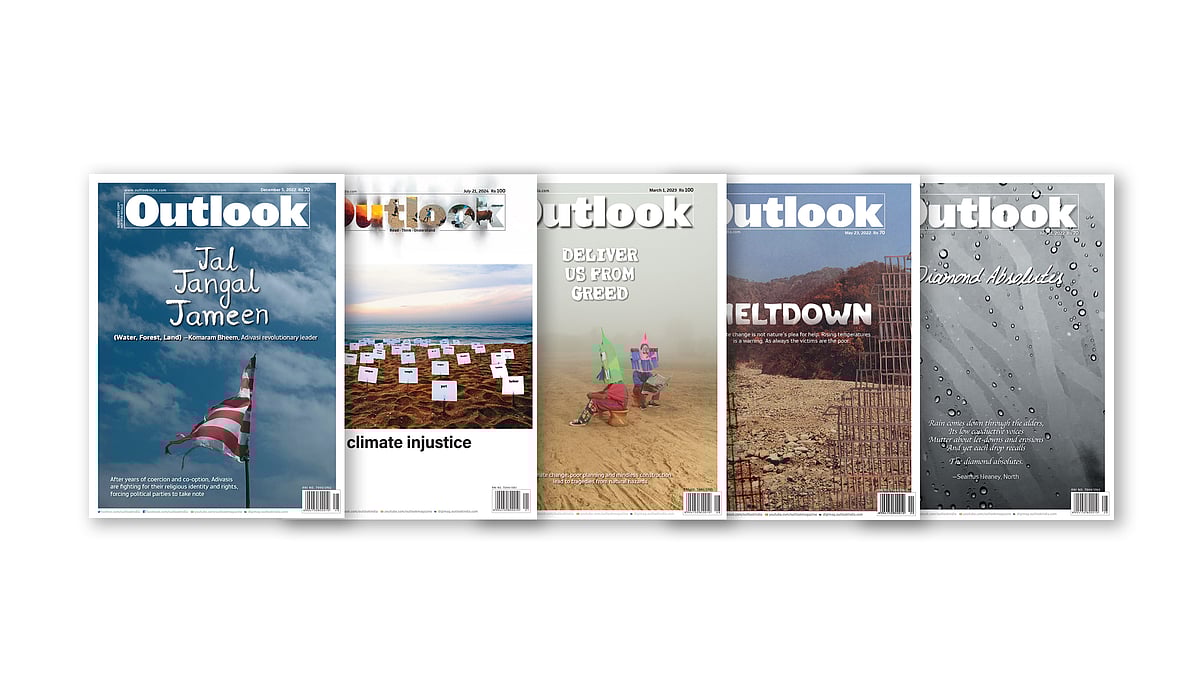 | Outlook Magazine Covers  : Environmental damage emerging from human activity extends far beyond humanity, disrupting ecosystems and endangering all forms of life on Earth. 