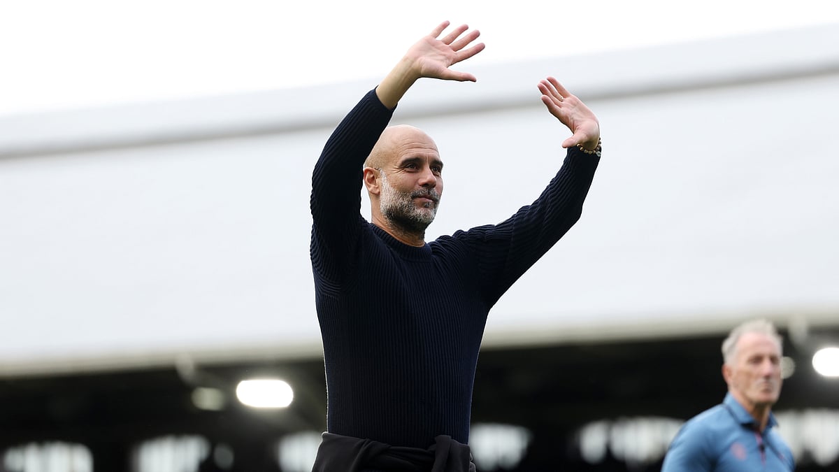 Man City boss Pep Guardiola - null