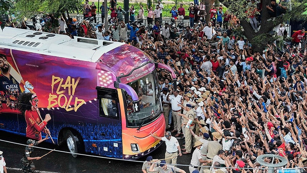 RCB celebration in Bengaluru