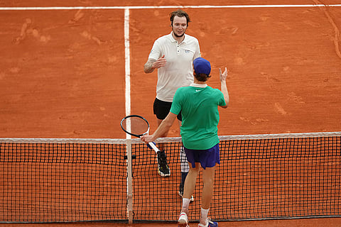 French Open: Alexander Bublik vs Jannik Sinner
