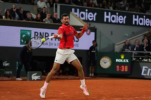 French Open Tennis Championships: Alexander Zverev vs Novak Djokovic