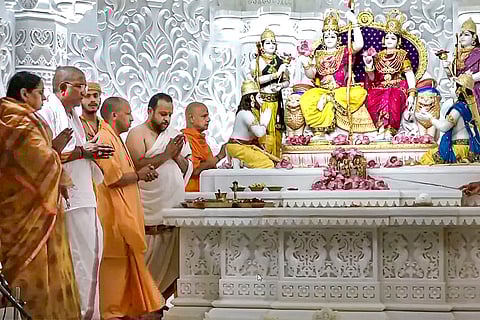 Consecration ceremony of Shri Ram Darbar