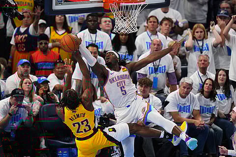 NBA Basketball: Indiana Pacers vs Oklahoma City Thunder