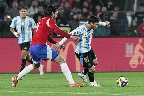 World Cup 2026 qualifying soccer: Argentina vs Chile