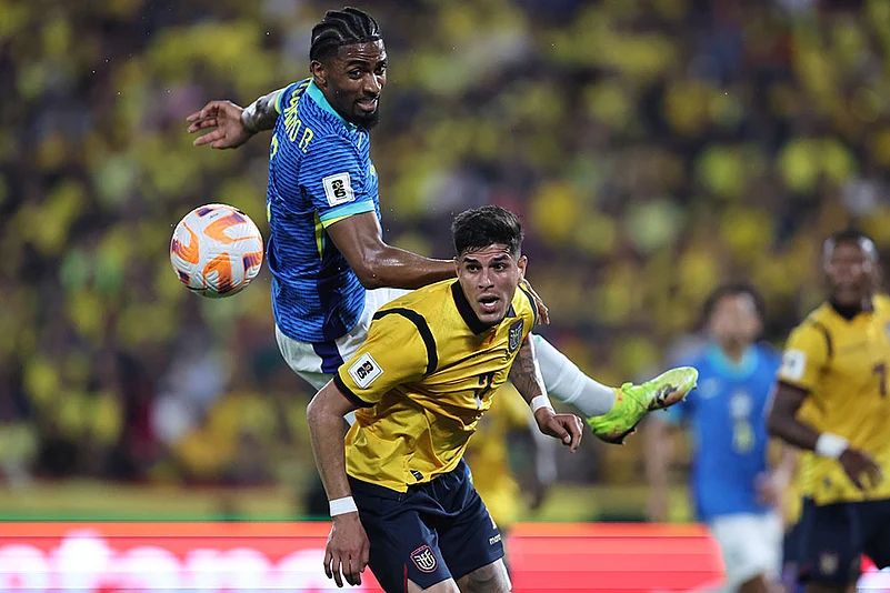 World Cup 2026 qualifying soccer match: Ecuador vs Brazil
