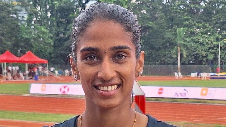 Photo: X | Saranjeet Singh : Indian long-distance runner Varsha Tekam.