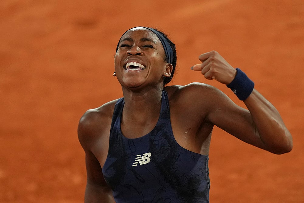 | Photo: AP/Aurelien Morissard : French Open 2025 Semi-Finals: Coco Gauff vs Lois Boisson