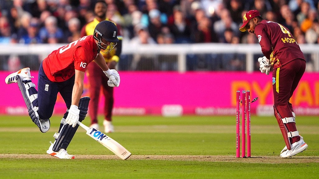 Owen Humphreys/PA via AP : England have won the opening T20I against West Indies.