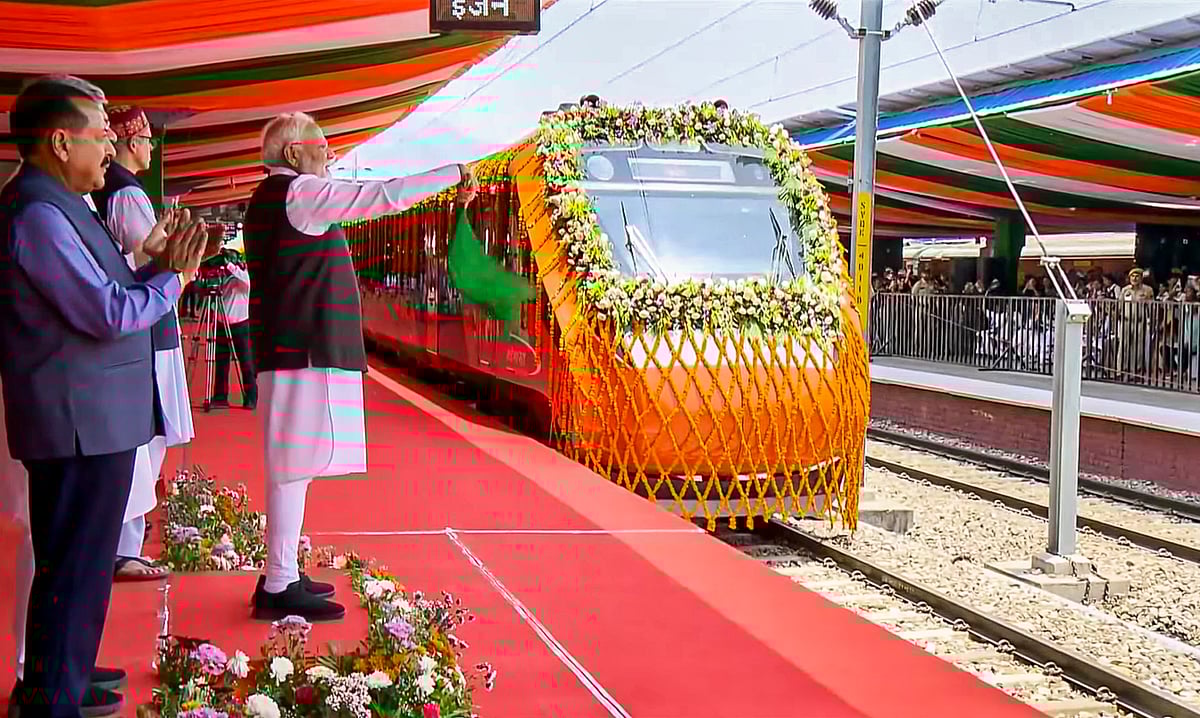 PM Modi flags off Srinagar-Katra Vande Bharat Express on FridayI