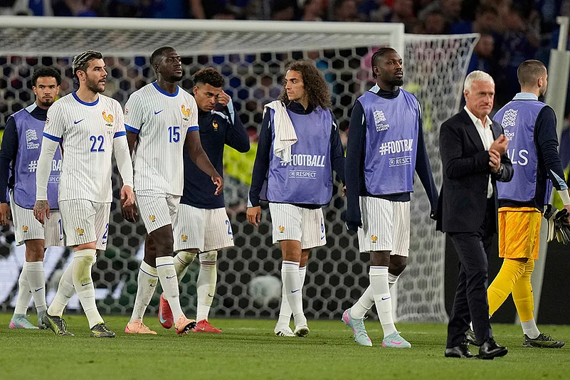 UEFA Nations League soccer Semi-final Spain vs France: Didier Deschamps