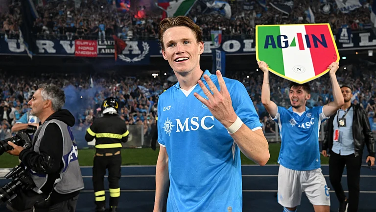Napoli's Scott McTominay - null