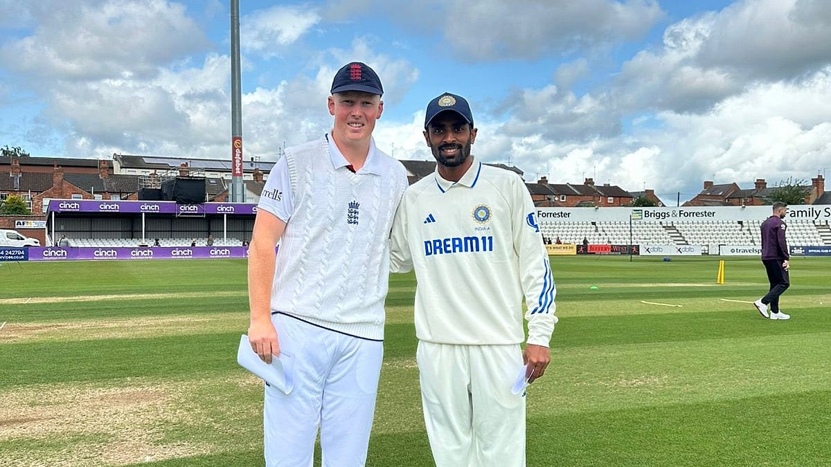 X| BCCI  : England Lions Vs India A 2nd Test toss.