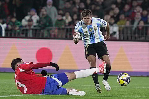 Argentina Chile WCup Soccer: Argentina vs Chile