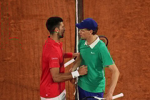 French Open 2025 Semi-Final: Jannik Sinner vs Novak Djokovic