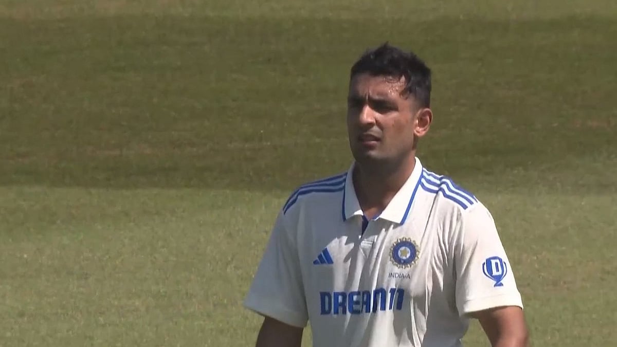 | Photo: X/BCCI Domestic : File photo of Anshul Kamboj in action for India A against England Lions.