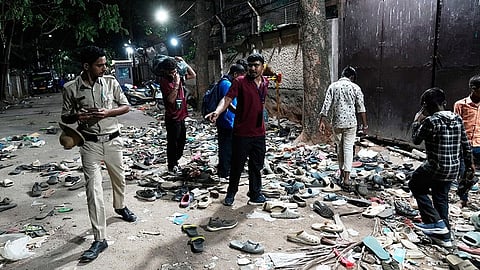 RCB Stampede near Bengaluru stadium