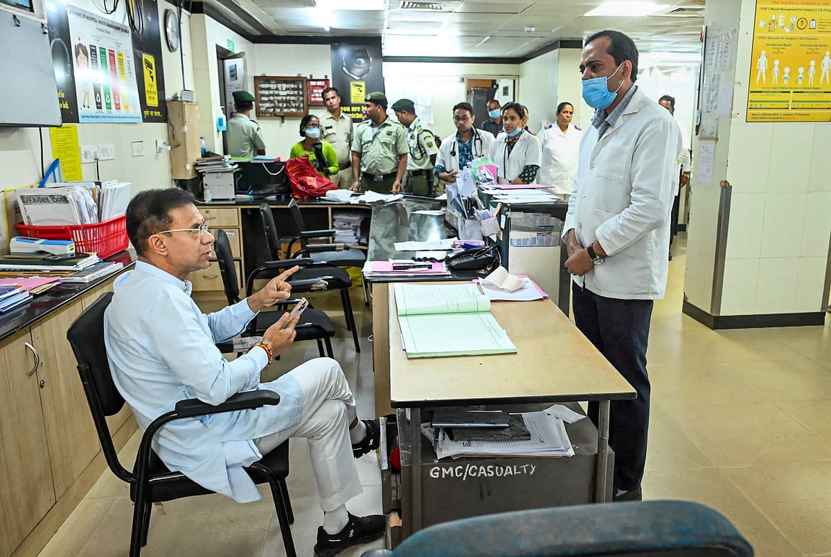 - PTI | : Vishwajit Rane visits state-run hospital