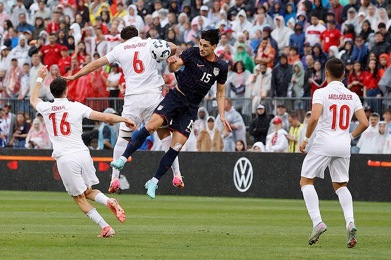 International Friendly Football match United States vs Turkey: Johnny Cardoso
