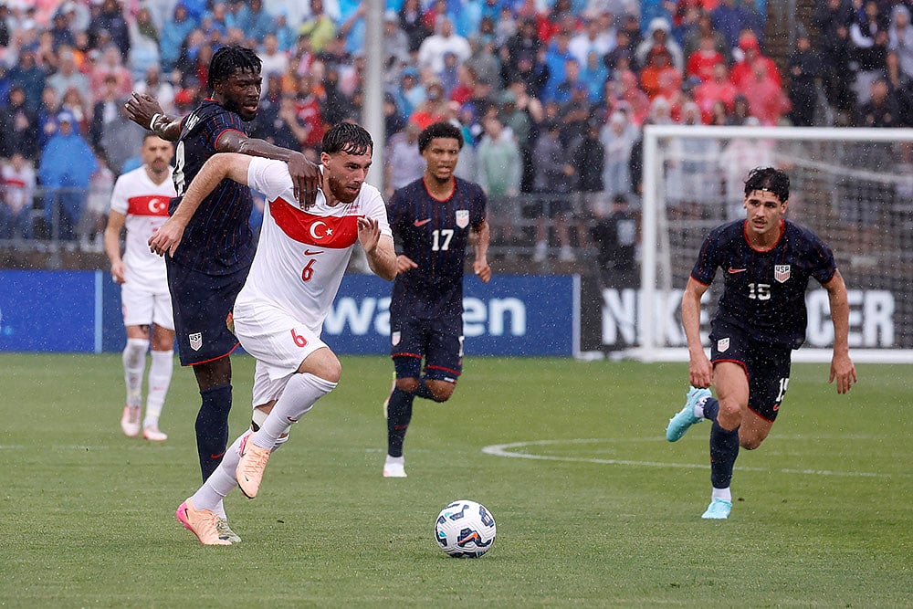 | Photo: AP/Mary Schwalm : USA vs Turkey International Friendly Football