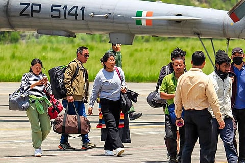 Landslides in Sikkim