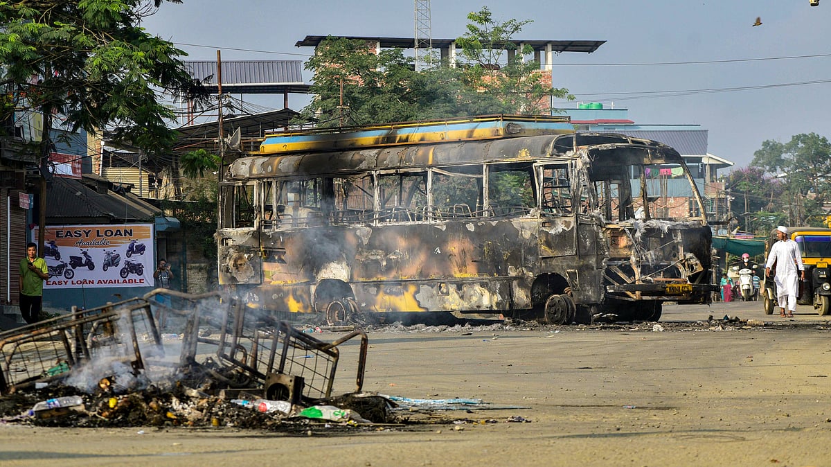 - PTI | : Protests in Manipur over the arrest of a key Arambai Tenggol leader.