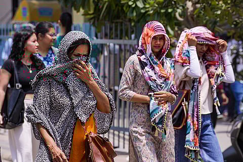 Weather: Hot day in Delhi