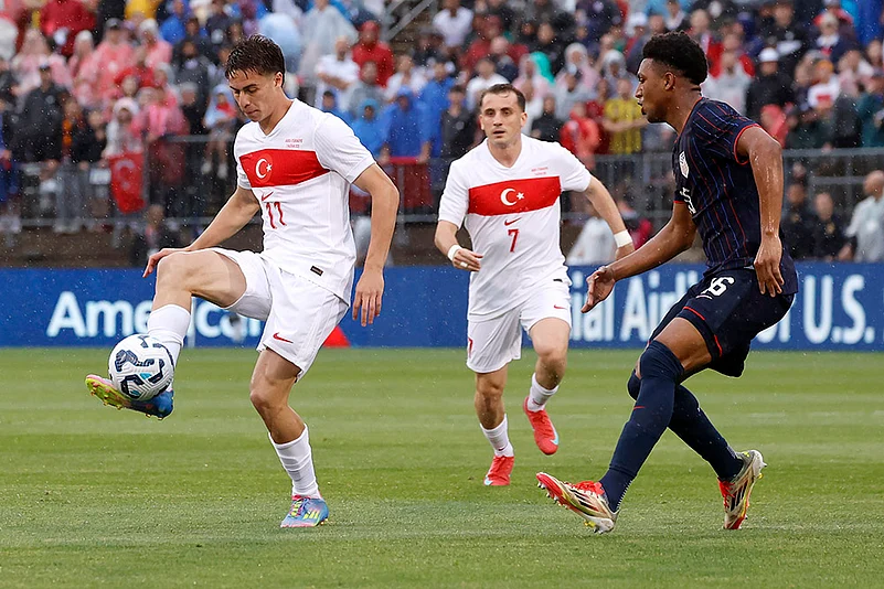 International Friendly Football match United States vs Turkey: Kenan Yildiz