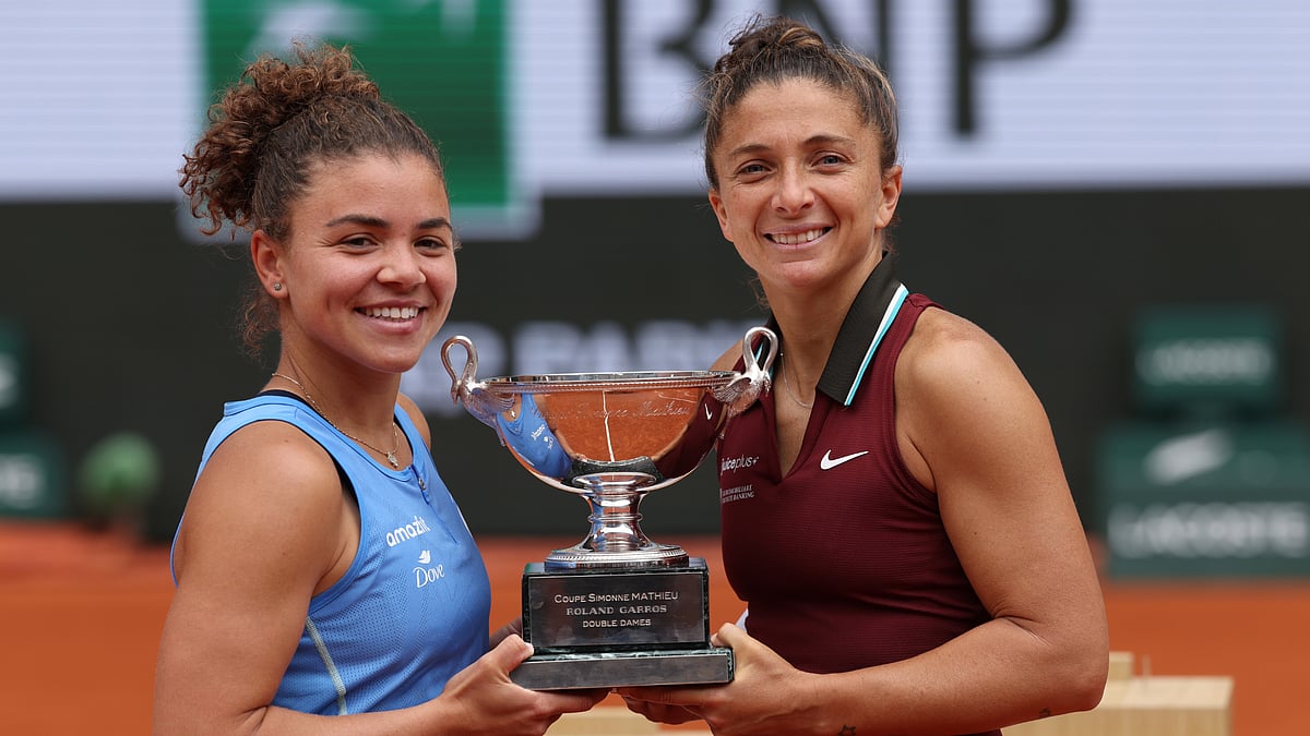 Jasmine Paolini and Sara Errani
