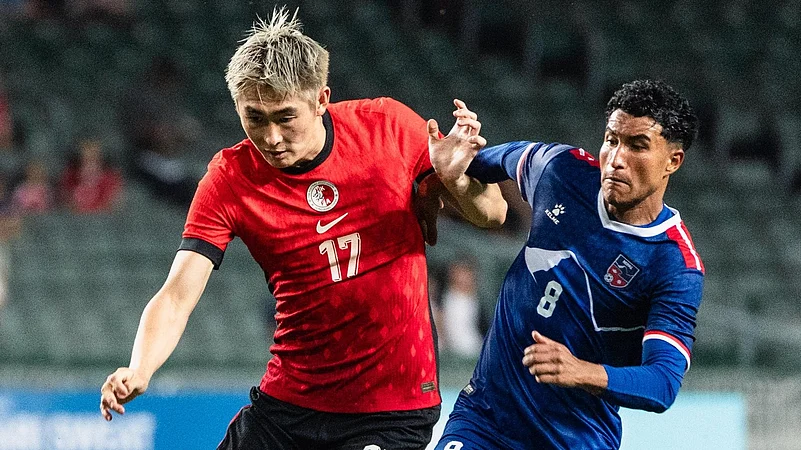 India vs Hong Kong: Arik Basta X