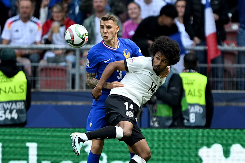 UEFA Nations League soccer Germany vs France: Karim Adeyemi