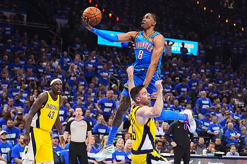 NBA: Indiana Pacers vs Oklahoma City Thunder