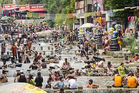 Hot summer day in Dehradun