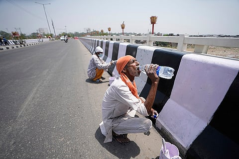 Hot summer day in Jammu