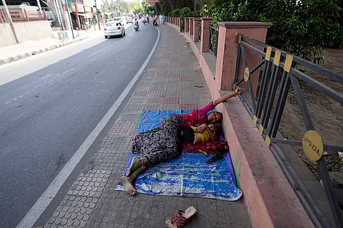 Hot summer day in Jammu