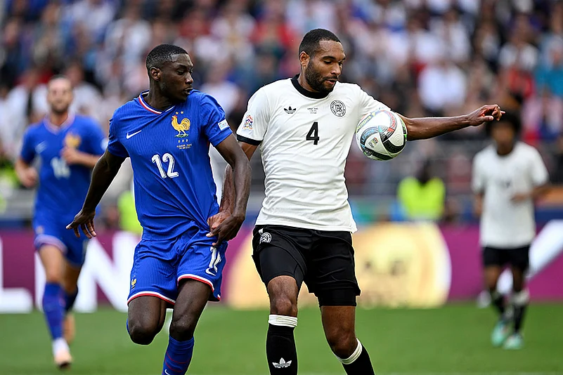 UEFA Nations League soccer Germany vs France: Randal Kolo Muani