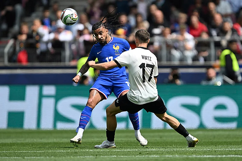 UEFA Nations League soccer Germany vs France: Malo Gusto