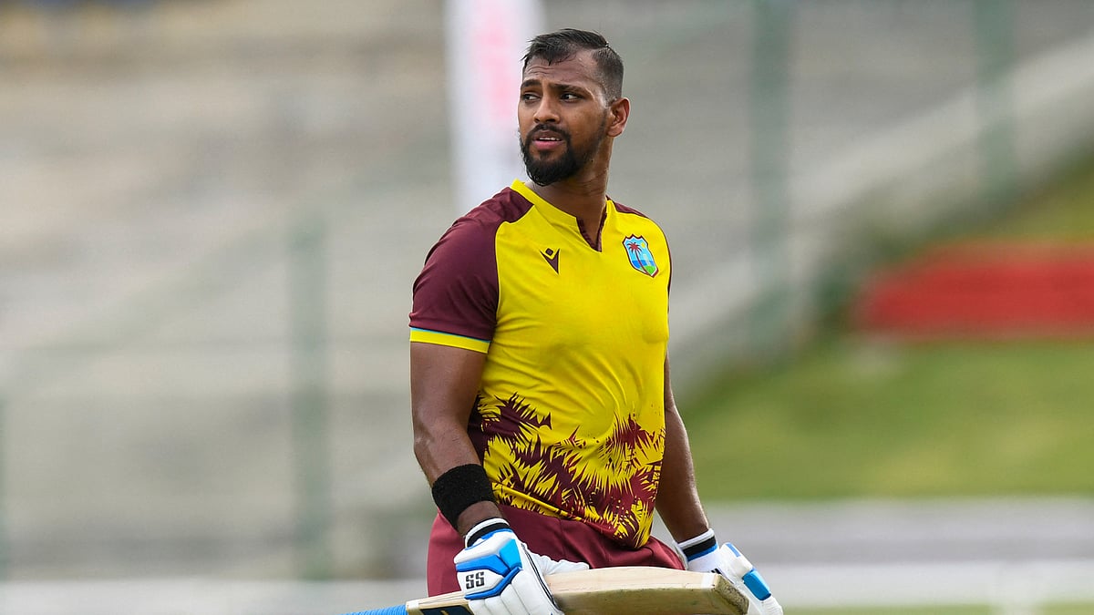 West Indies' Nicholas Pooran
